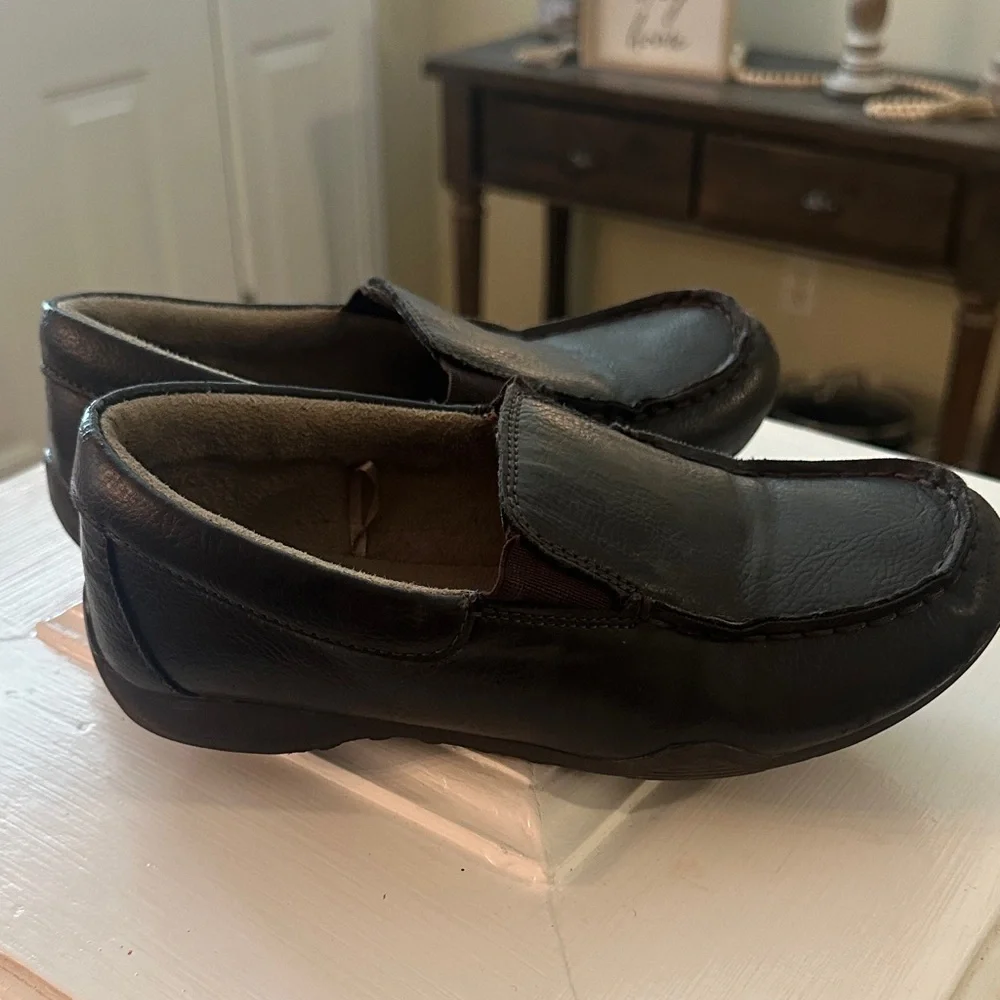 Classic dark brown Kids Loafers